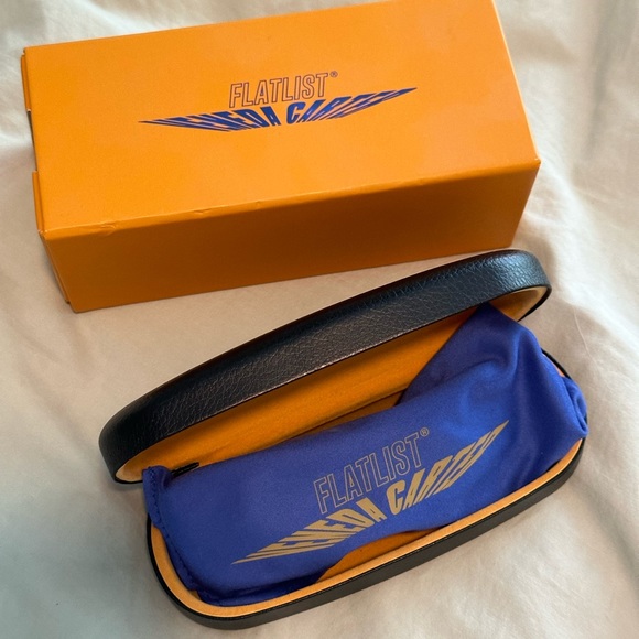 Flatlist Eyewear Veneda Carter Edition Disco Sunglasses with orange lenses - Picture 4 of 7